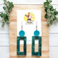 Marble Abstract Dangles