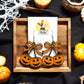 Bow Tie Pumpkin Earrings