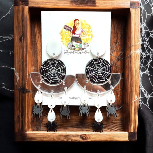 Spooky Web Dangles