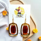Pumpkin Frame Earrings