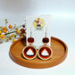Pumpkin Pie Earrings