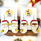 Festive Santa Earrings