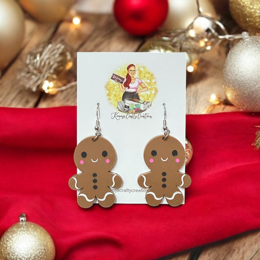 Gingerbread Earrings
