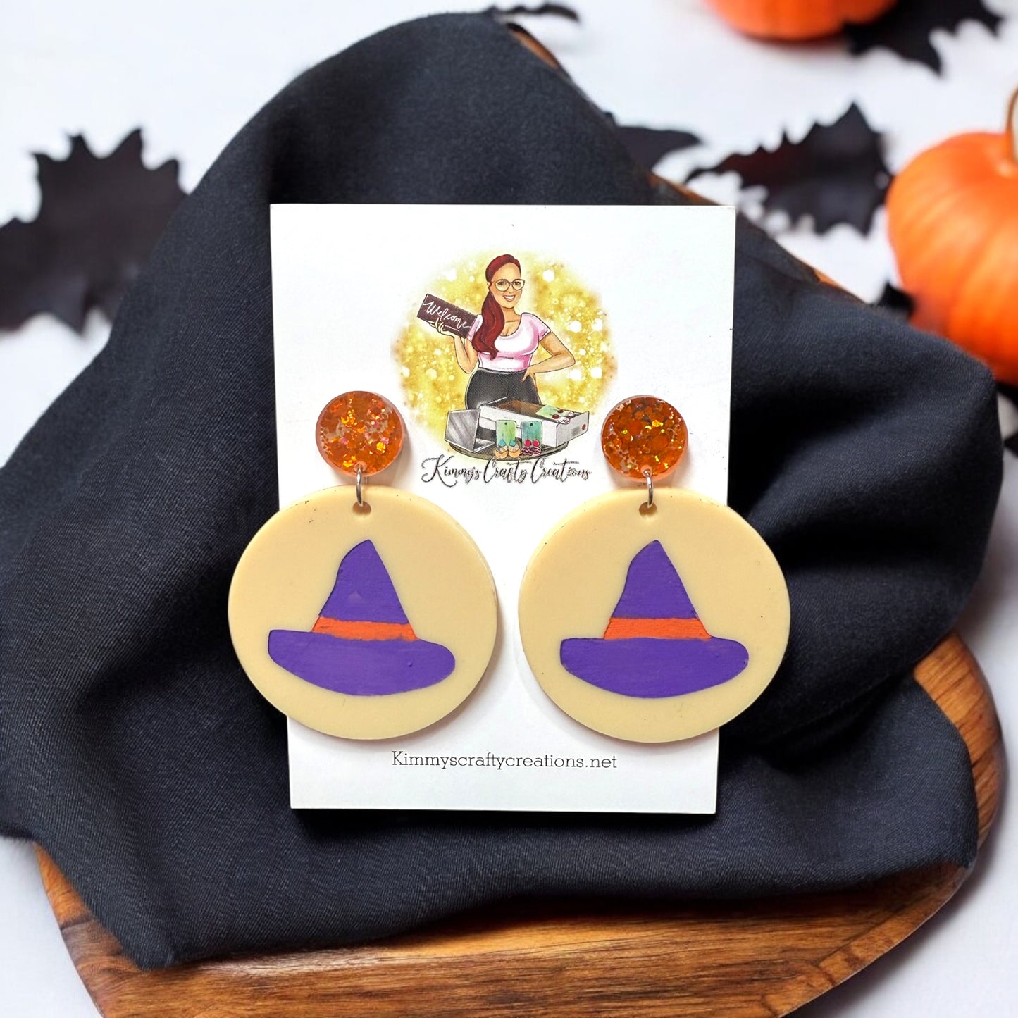 Halloween Cookie Earrings