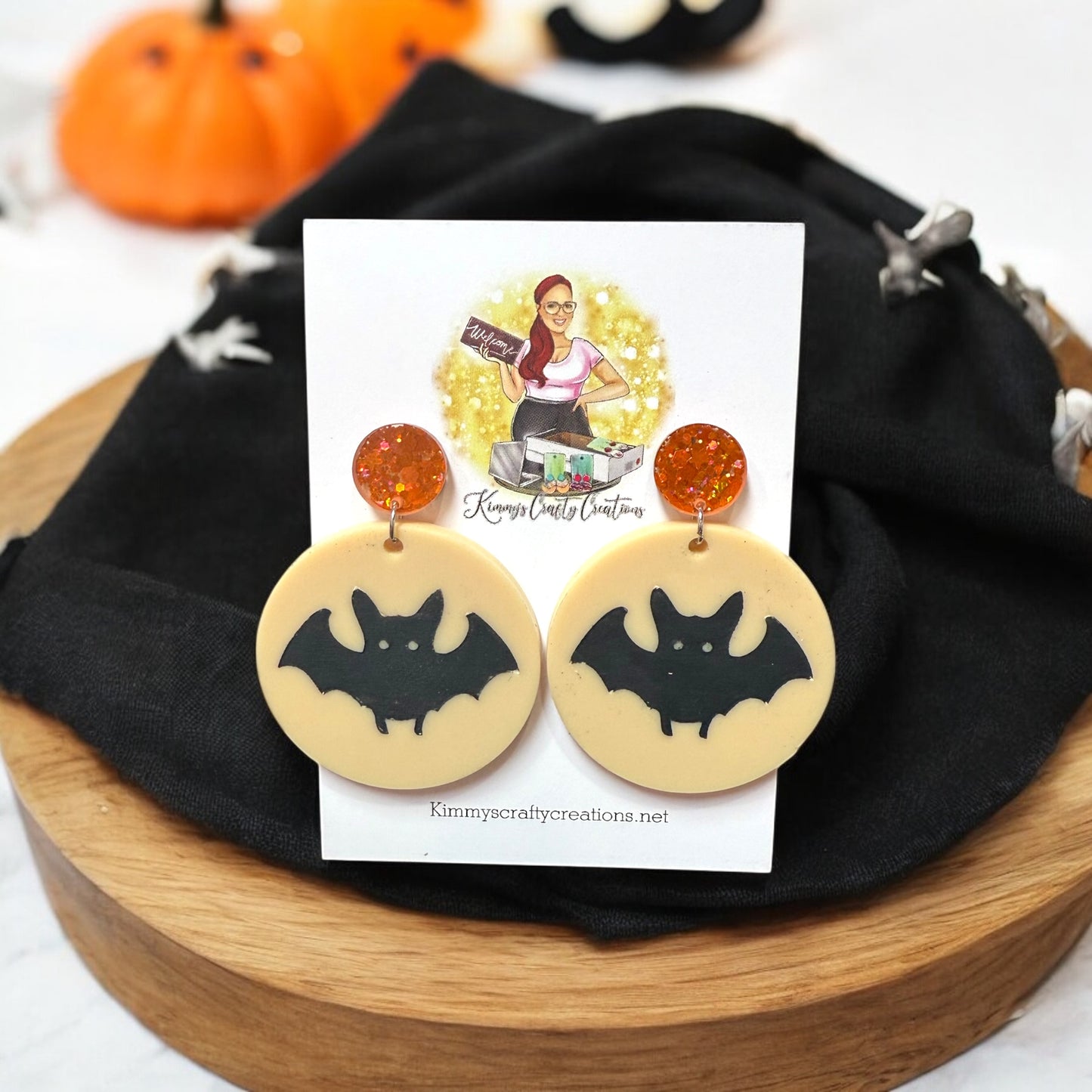 Halloween Cookie Earrings