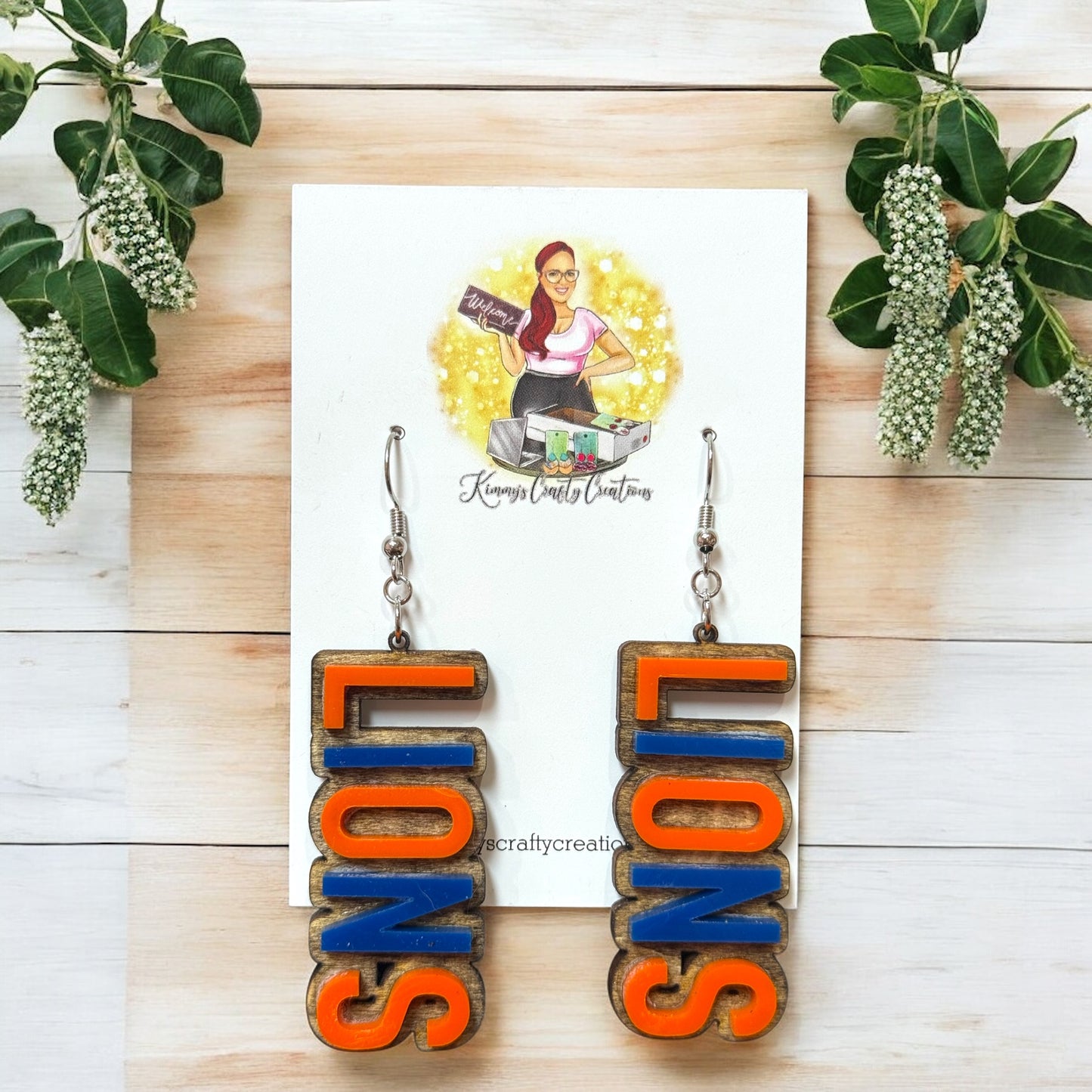 Lions Spirit Earrings