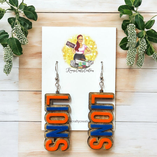 Lions Spirit Earrings