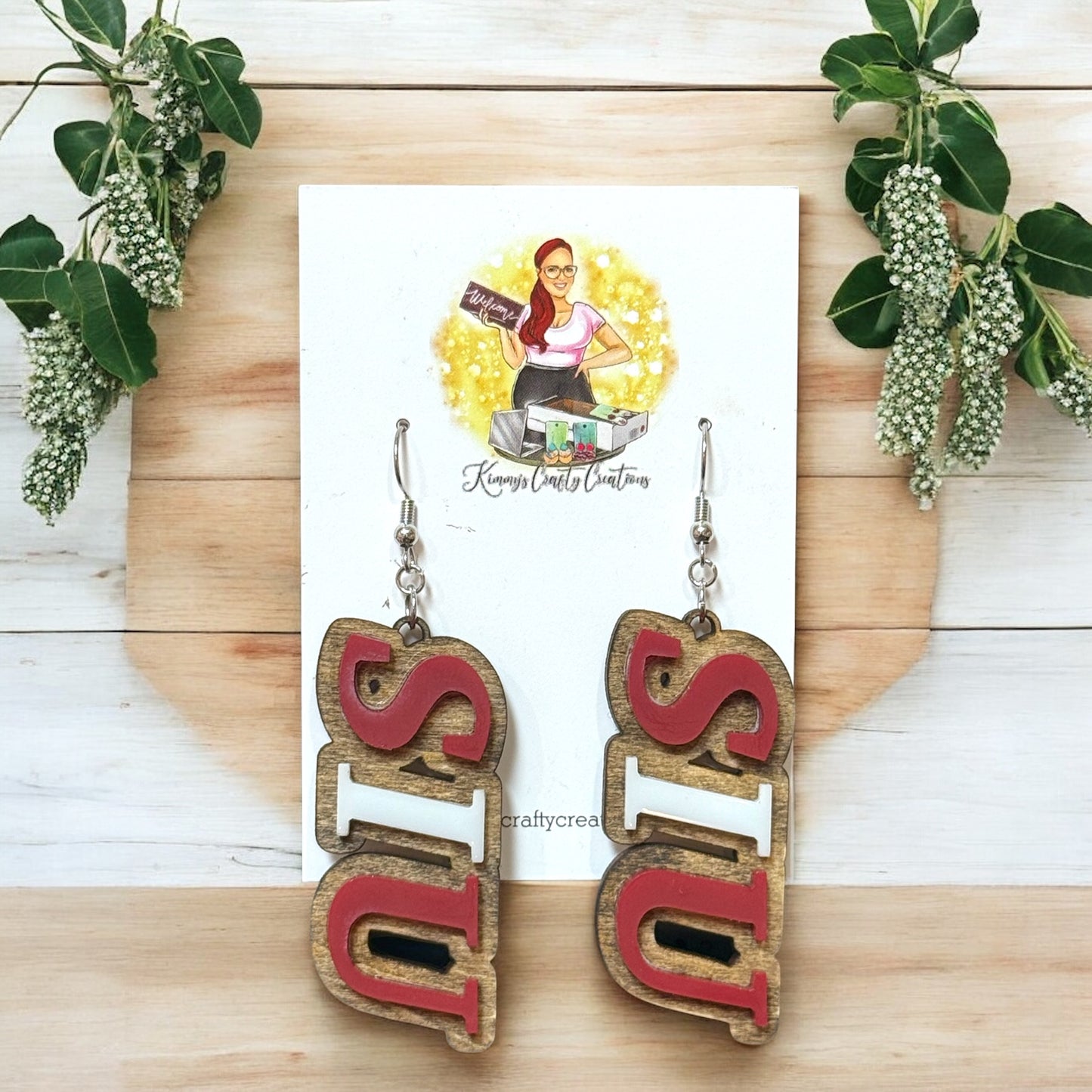 SIU Spirit Earrings