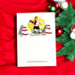 Christmas Cake Post Earrings