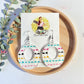 Abstract Print Acrylic Earrings