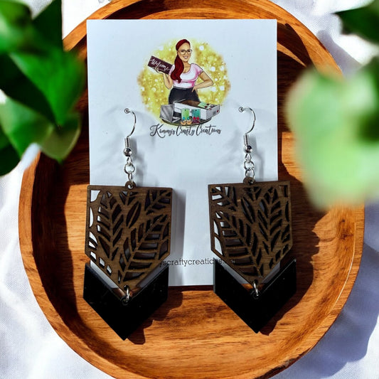 Wooden Arrow Shape Dangles