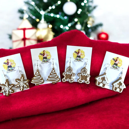Christmas Cookie Earrings