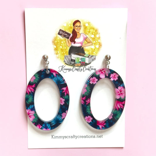 Tropical Bloom Earrings