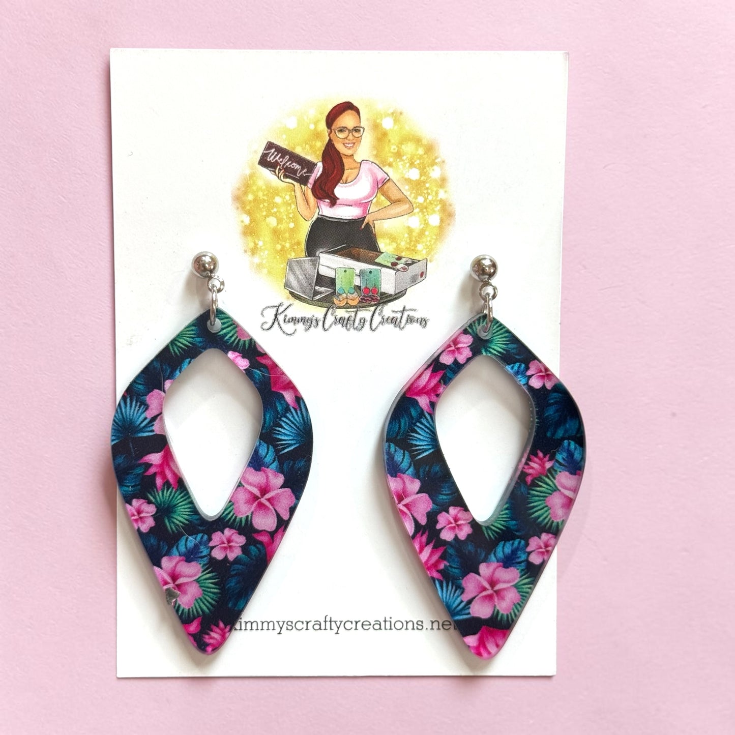 Tropical Bloom Earrings