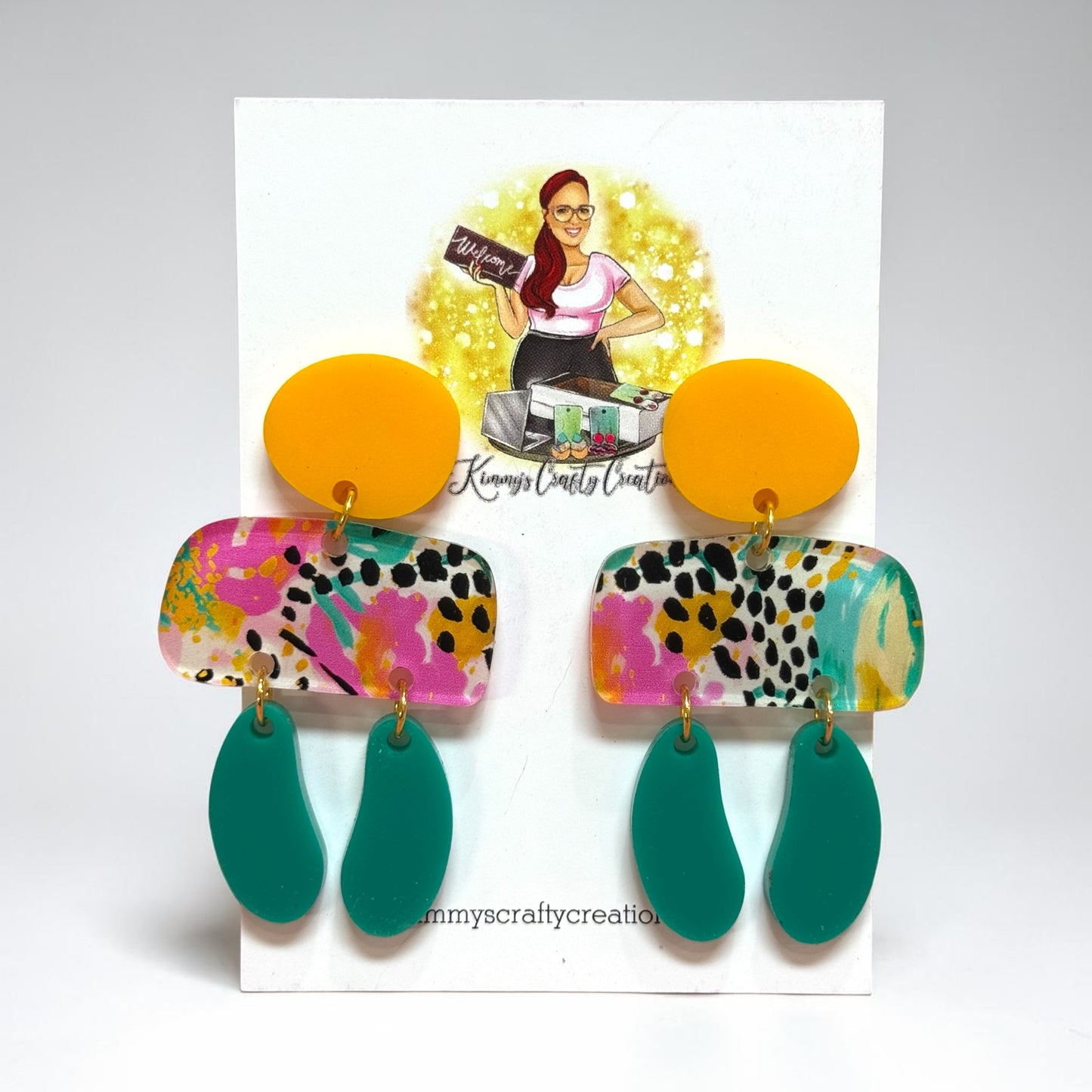 Wild Bloom Collection – Handmade Statement Earrings