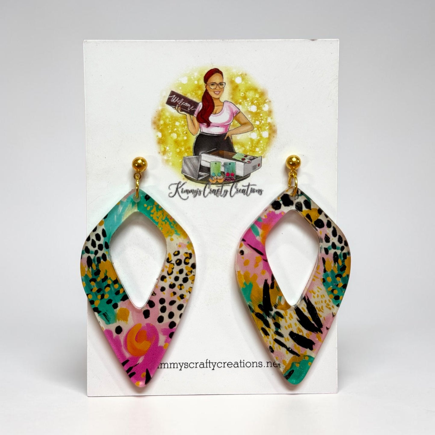 Wild Bloom Collection – Handmade Statement Earrings