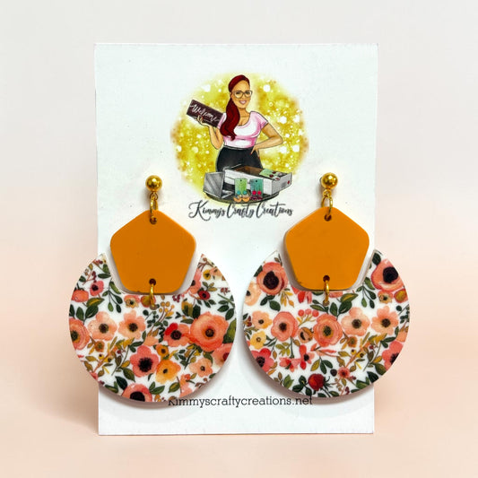 Harvest Bloom Arch Earrings