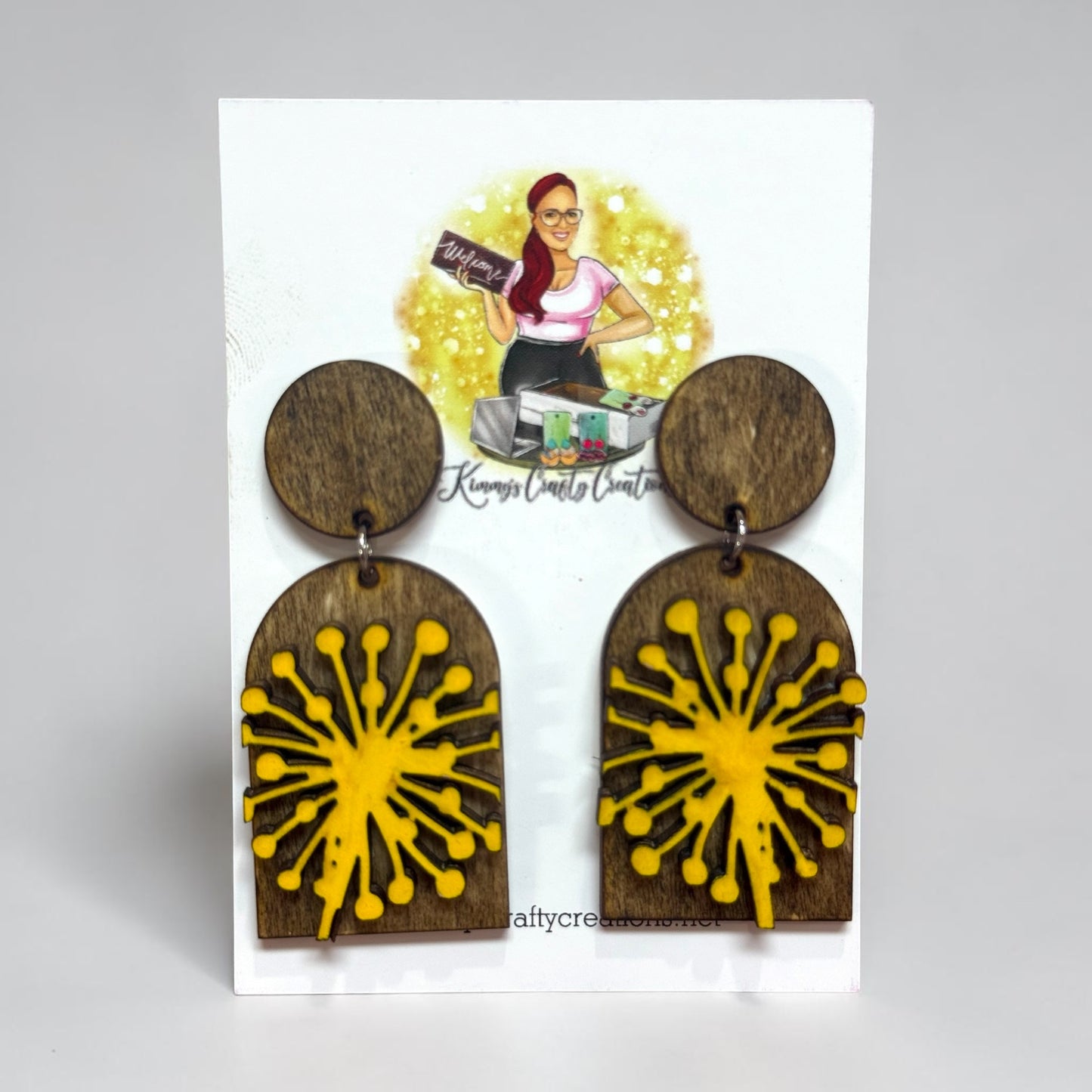 Golden Sunburst Arch Drops