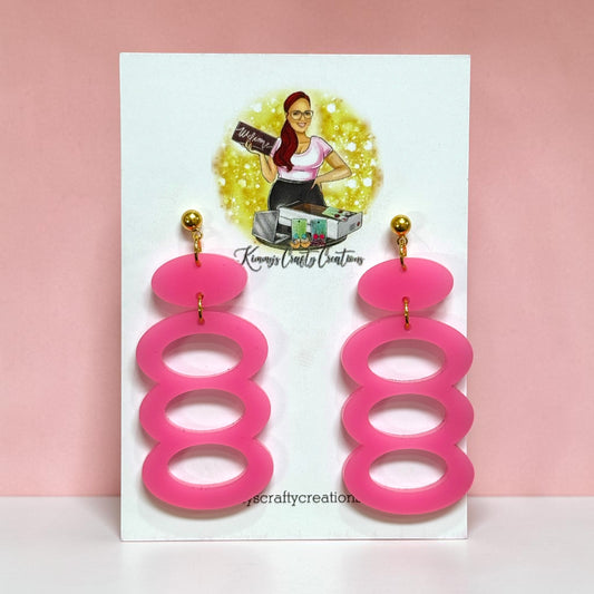 Triple Loop Statement Earrings