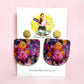 Bloom Curve Statement Earrings