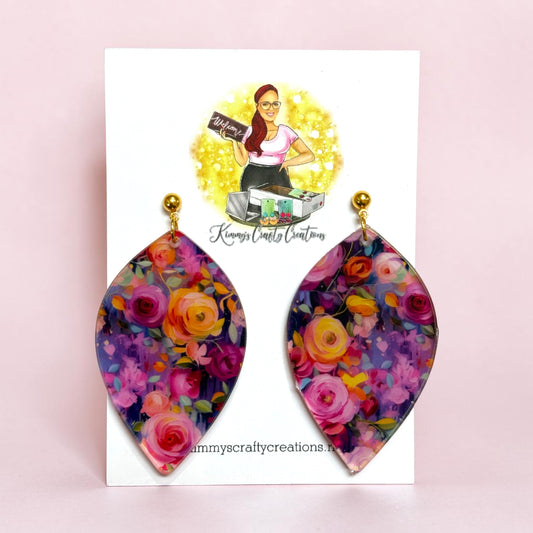 Petal Luxe Teardrop Earrings