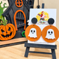 Cute Ghost Halloween Acrylic Dangle Earrings
